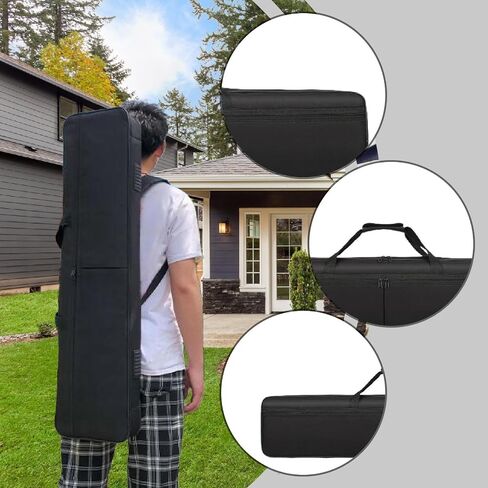 Keyboard Gig Bag Handbag Padded Gift Waterproof Dustproof Piano Case Keyboard Case for Music Studio, 61 Key in Kuwait