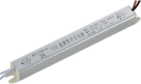 LED Switching Power Supply Light Box Special 12V 2A 3A 4A 5A 6A Cabinet Wardrobe Light Ultra-Thin Slim Strip(36W(DC24V)) in Kuwait