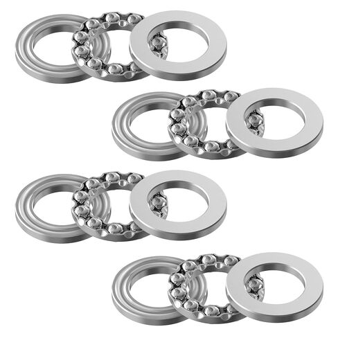 4 Pcs 51110 Thrust Ball Bearings 50mm Bore x 70mm OD x 14mm Width Plane Axial Ball Bearing, Single Direction Thrust Bearing with Washers for Machine Tools, Automobiles & Oven Turntables in Kuwait
