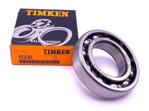 TIMKEN 6006 Deep Groove Ball Bearing, Open Type, No Seals 30x55x13 mm in Kuwait