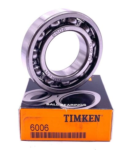 TIMKEN 6006 Deep Groove Ball Bearing, Open Type, No Seals 30x55x13 mm in Kuwait