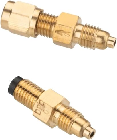M8x1mmx 4mm Tube AJB/DPC-0/1/2/3/4/5 Brass One Way Check Measureing Valve Resistive Proportional Distributor Tip(Grey) in Kuwait