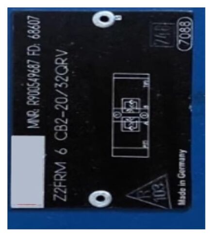 Flow Valve R900549687 Z2FRM6CB2-20/32QRV Z2FRM6CB2-2X/32QRV Filter Transmitter R928028410 WE-2SP-M12x1(Z2FRM6CB2-2X-32QRV) in Kuwait