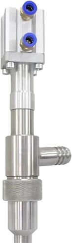 Anti Drip Pneumatic Filling Head 304 Stainless Steel Valve Discharge Nozzle Accessories of Liquid Paste Machine(25mm12mm) in Kuwait
