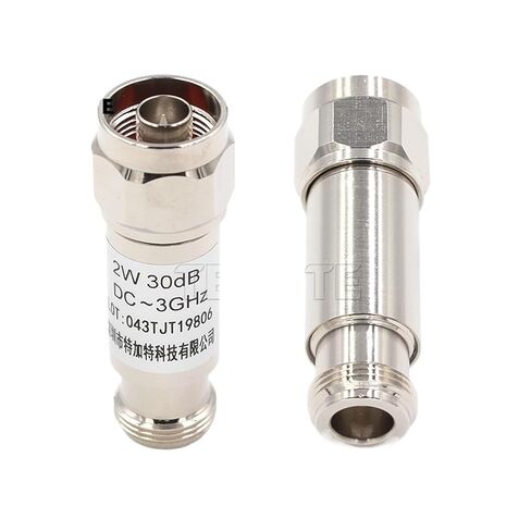 One 2W N-Type N-JK coaxial attenuator 1-30dB Male to Female Adapter(N-JK 2W 2DB) in Kuwait