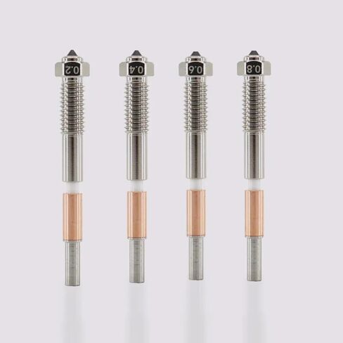 Hotend ثنائية المعدن لـ QIDI Q2، ملحقات استبدال الطابعة ثلاثية الأبعاد ذات درجة الحرارة العالية، استبدال الفوهة (Hotend) in Kuwait