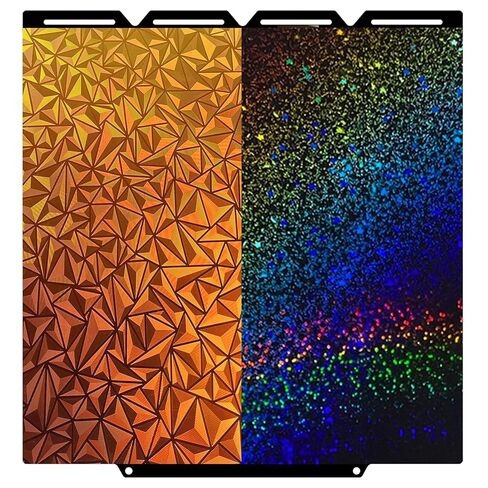 لوحة ثلاثية الأبعاد للوحة بناء Snapmaker U1 مقاس 276 × 293 مم مزدوجة الجوانب من الحرباء PEO+Starry PEY لوحة طباعة مرنة قابلة للإزالة من الفولاذ الزنبركي منصة سرير طباعة ساخنة للطابعة Snapmaker U1 ثلاثية الأبعاد in Kuwait