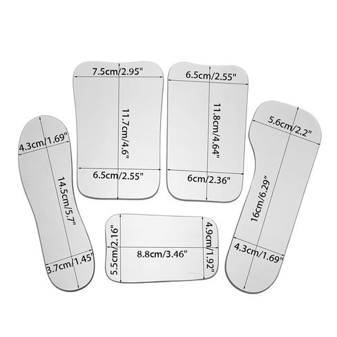 5PCS Dental Photography Mirrors 2-Sided Intraoral Mouth Mirror Dental Intraoral Glass Photographic Reflector Dental Orthodontic Intra Oral Mirror Orthodontic Photographic Contraster in Kuwait