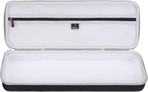 Hard Keyboard Case for Aula F99/S99, 98/99 Keys Mechanical Keyboard Carrying Bag, Shockproof EVA Travel Storage Pouch with Velvet Lining & Mesh Pocket for Gaming Accessories in Kuwait