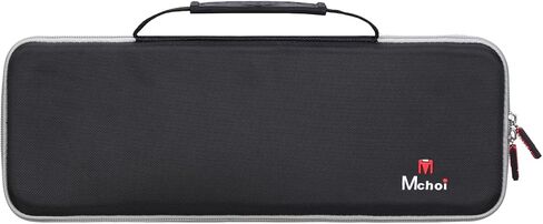Hard Keyboard Case for Aula F99/S99, 98/99 Keys Mechanical Keyboard Carrying Bag, Shockproof EVA Travel Storage Pouch with Velvet Lining & Mesh Pocket for Gaming Accessories in Kuwait