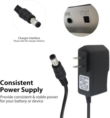 محول تيار متردد للوحة مفاتيح ياماها PSR-220، PSR-225، PSR-240، PSR-260، PSR-262، PSR-270، PSR-273، PSR-275، PSR-280، PSR-282، PSR-290، PSR-293، PSR-295، PSR-410، PSR-420، PSR-423، PSR-500، PSR-510، PSR-550 in Kuwait