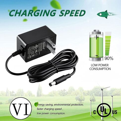 UL Listed AC-DC Adapter Charger Replacement for Donner Dt-1 Chromatic Guitar Tuner Pedal True Bypass Switching Transformer Power Supply Cord Mains PSU AC110-240V in Kuwait