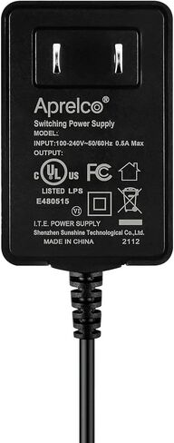 UL Listed AC-DC Adapter Charger Replacement for Donner Dt-1 Chromatic Guitar Tuner Pedal True Bypass Switching Transformer Power Supply Cord Mains PSU AC110-240V in Kuwait