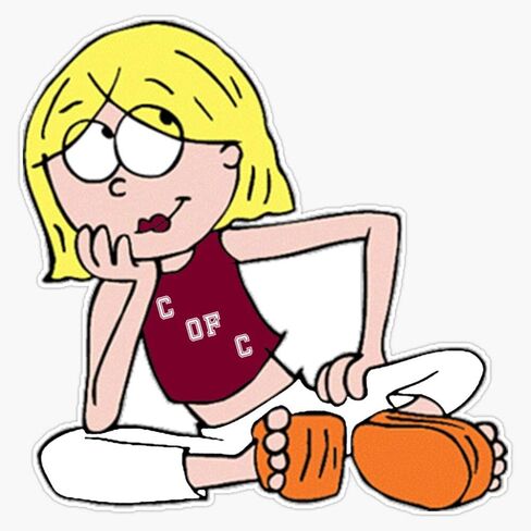Lizzie Wearing College of Charleston Merch Sticker Vinyl Bumper Sticker Decal Waterproof 5" in Kuwait