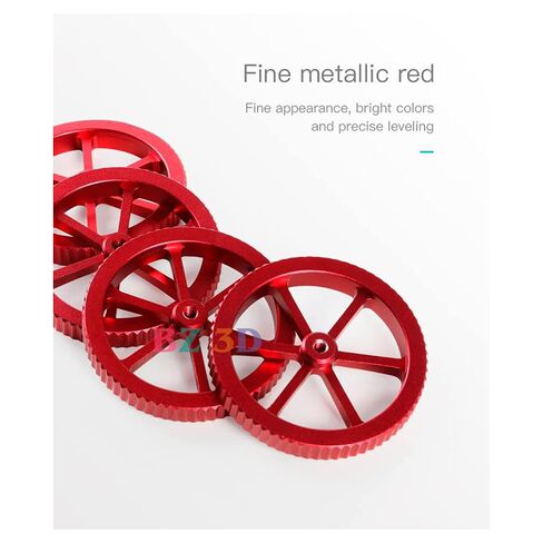 مجموعة ترقية نوابض Ender 3، 4 قطع صواميل تسوية معدنية + 4 قطع نوابض سرير ساخنة + 5 قطع حوامل سرير صلبة من السيليكون لـ Ender 3/V2/Pro/Ender 3 S1/Pro/Plus/Ender 3 Neo/V2/Max Neo. in Kuwait