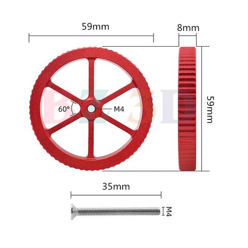 مجموعة ترقية نوابض Ender 3، 4 قطع صواميل تسوية معدنية + 4 قطع نوابض سرير ساخنة + 5 قطع حوامل سرير صلبة من السيليكون لـ Ender 3/V2/Pro/Ender 3 S1/Pro/Plus/Ender 3 Neo/V2/Max Neo. in Kuwait