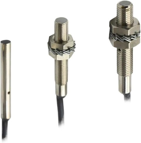 Proximity Switch Sensor Diameter 4mm M5 M6 Stainless Steel Inductor 1mm Metal Detection NPN 3 Wire 12-24V DC(D04-1DN) in Kuwait