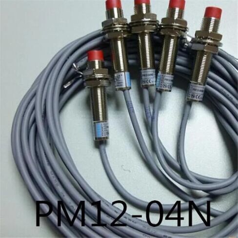 5pcs PM12-04N Inductive Metal Inductor Proximity Switch Sensor NPN Three Wire Normally Open in Kuwait