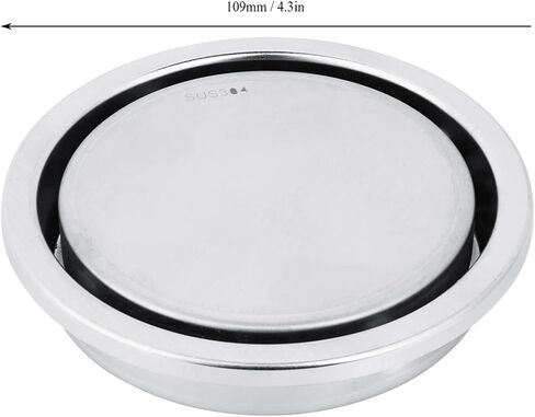 Floor Grate,Round Multi Scene Drainage Cover,Steel Rust Fast Water Flow for Household Bathroom Kitchen Balcony Anti Sewer Fitting in Kuwait