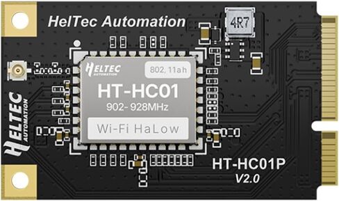 HT-HC01P وحدة WiFi HaLow واجهة PCIe صغيرة ولوحة التصحيح استهلاك منخفض للطاقة IEEE 802.11ah 915 ميجا هرتز نطاق نقل 1-2 كم للأجهزة التي تعمل بالبطارية (واجهة PCIe صغيرة + لوحة تصحيح) in Kuwait