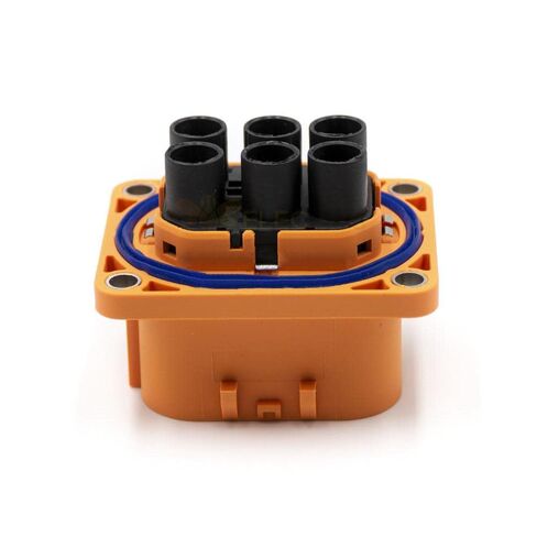 موصل تعشيق عالي الجهد، قابس تيار منخفض، 6Pin 40A 6mm2، بلاستيك مستقيم in Kuwait