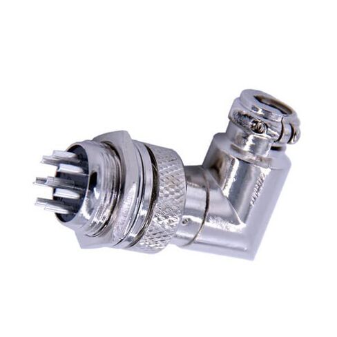 10pcs GX16 8-Pin Male to Female Aviation Connector Angled Plug and Socket Electrical in Kuwait