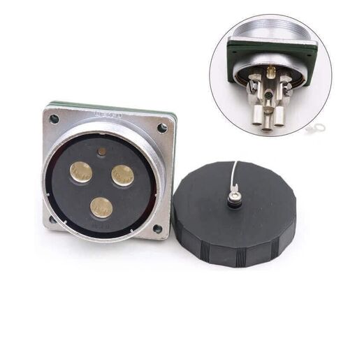 WF55-4pin TV + Z الانحناء الزاوية اليمنى موصل دائري قابس ذكر ومقبس أنثى in Kuwait