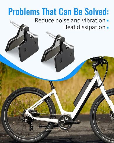 2Pcs Brake Pads Fit for Aventon Pace 350/ Pace 500/ Pace 4/ Sinch/Soltera/Level/Aventure/Abound, Rear Front Disc Brake Pads in Kuwait
