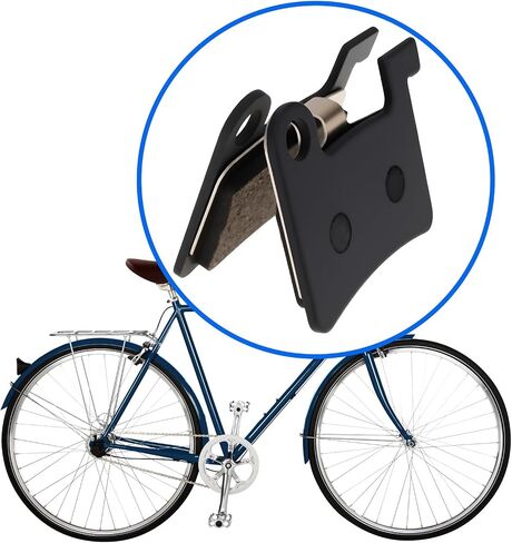 OTOTEC 2 Pair Disc Brake Pads for Electric Bikes E-Scooters Resin Semi-Metallic, Fits E-Bike Calipers in Kuwait