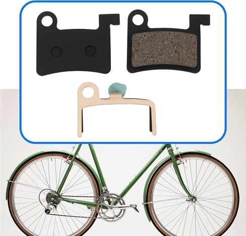 OTOTEC 2 Pair Disc Brake Pads for Electric Bikes E-Scooters Resin Semi-Metallic, Fits E-Bike Calipers in Kuwait