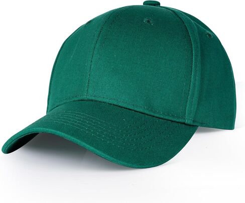 Marrywindix Baseball Cap Classic Cotton Plain Hats Adjustable for Men Women Running Outdoor Activities in Saudi Arabia