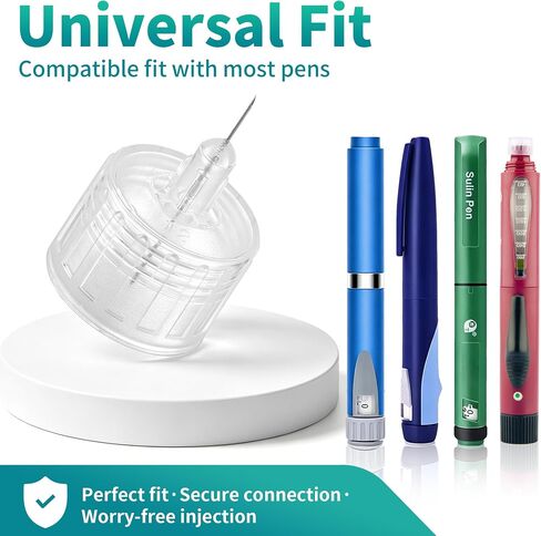 32G x 4mm (5/32″) Pen Tips, 100 Count – Universal Fit for Standard 3mL Cartridge Pens, Ultra-Thin Wall in Saudi Arabia