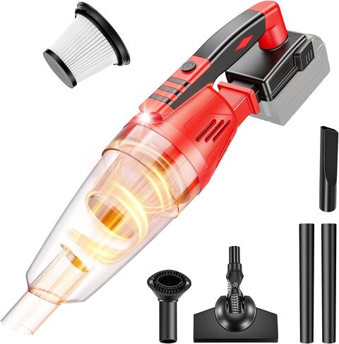 YEARTOP Cordless Vacuum Cleaner Compatible with DeWalt 20V Battery (Tool Only), 12000Pa Handheld Vacuum for Car, Home, Pet Hair, Carpet, Hard Floor, Lightweight Portable Cleaner in Saudi Arabia
