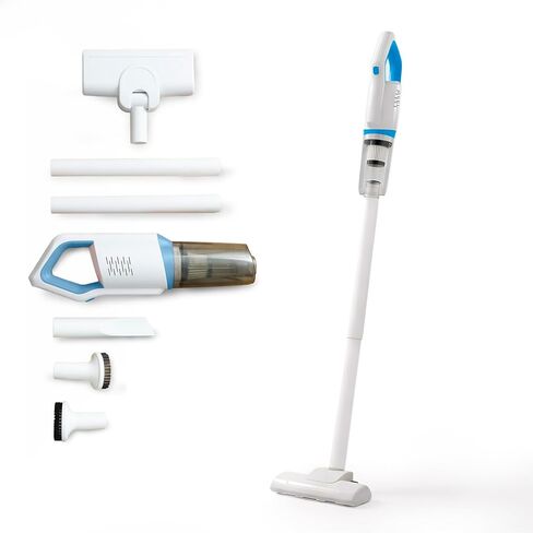 Handheld Cordless Vacuum Cleaner for Home Car Upholstery - Rechargeable Stick Dust Buster for Pet Hair Hardwood Floor & Mattress 15k Pa Lite Pro in Saudi Arabia