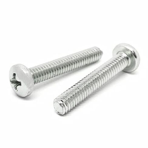 (50 Pieces) #8-32x3/4 316 Stainless Steel Phillips Pan Head Machine Screws in Saudi Arabia