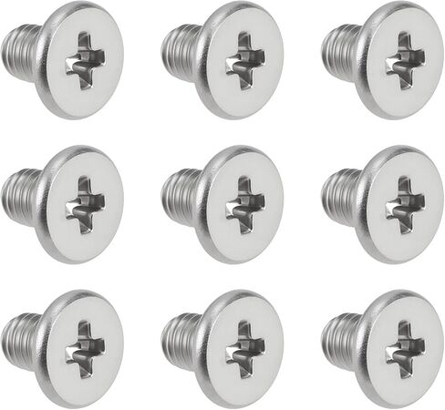 The Lord of the Tools 200Pcs M3-0.5 Stainless Steel Machine Screws Compatible with Ring Doorbell Game Console Fan 3x4x6mm in Saudi Arabia