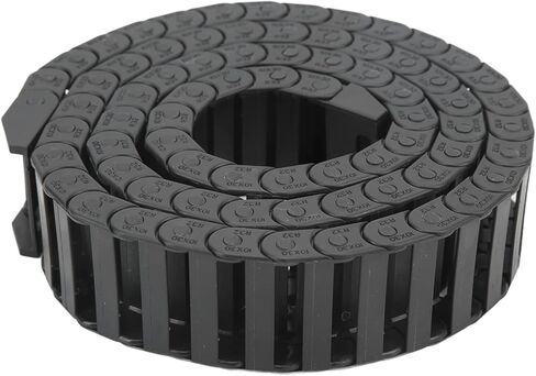 Cable Drag Chain Durable Sturdy Structure for CNC Machinery Nylon Material 1m Length for Electronic Equipment in Saudi Arabia
