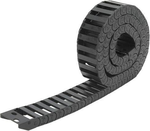 Cable Drag Chain Durable Sturdy Structure for CNC Machinery Nylon Material 1m Length for Electronic Equipment in Saudi Arabia