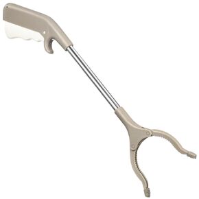 Baluue 40cm الفولاذ المقاوم للصدأ القمامة المنتزع المشبك مقبض غير قابل للانزلاق، أداة التقاط القمامة للعاملين الصحيين وجمع النفايات في الهواء الطلق، قوي القمامة الوصول إلى ملقط لكبار السن in Kuwait