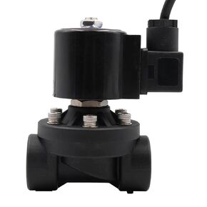 DN15 DN20 DN25 بلاستيك PA66 صمام الملف اللولبي تحت الماء مغلق أو مفتوح عادة AC220V DC24V درجة مقاومة للماء IP68 G أو خيط NPT (1، NPT-DC 24V- مفتوح عادة) in Kuwait