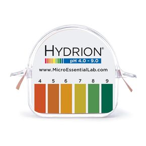 Micro Essential Lab 151 موزع ورق اختبار درجة الحموضة واسع النطاق من البوليسترين هايدريون، نطاق 4 - 9 درجة حموضة in Kuwait