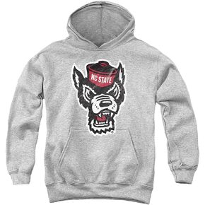 North Carolina State University Official Distressed Primary Youth Kids Boy/Girls Pull-Over Hoodie Sweatshirt in Kuwait