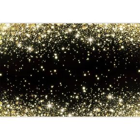 Black and Gold Backdrop for Photography 10x8ft Fabric Gold Glitters Backdrops Black Golden Shining Backdrops for Birthday,Graduation,Wedding,Prom,New Year,Retirement Party Decoration in Saudi Arabia