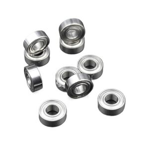 10pcs MR125 ZZ 5 * 12 * 4mm 2Z Bore 5mm High Speed 1250 Shielded Miniature Bearing Ball Bearings in Saudi Arabia
