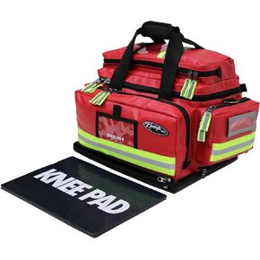 Kemp USA Premium Professional Trauma Bag for Emergency Medical Services (EMS), Fluid-Resistant Tarpaulin Construction in Kuwait