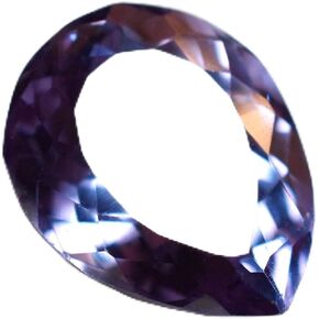 Stunning Natural Alexandrite Color Change Gemstone 5.80 Ct Pear Cut CERTIFIED in Kuwait