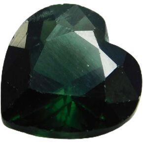 5 Ct NATURAL Green Sapphire Heat Cut CERTIFIED Ring Size Sapphire Loose Gemstone in Kuwait