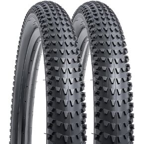YUNSCM 2-PCS 26" Mountain Bike Tires 26x2.50/64-559 Compatible with 26 x 2.50 26x2.5 Off Road Bike Bicycle Tires in Kuwait