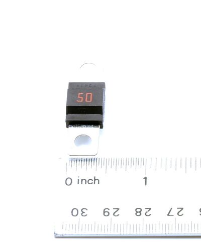 Littelfuse 0498050 صمامات السيارات الترباس على 50A 498 سلسلة، MIDI in Kuwait