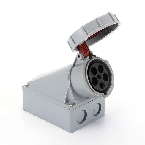 IEC60309 Waterproof Industrial Connector Socket 5Pin 125A 380V-415V 3P+E+N IP67 in Kuwait